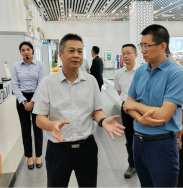 省生態(tài)環(huán)境廳、省工業(yè)和信息化廳調(diào)研生態(tài)環(huán)境